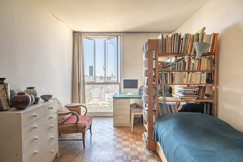 charlotte perriand's built-in interiors survive inside 1960 paris tower - 9