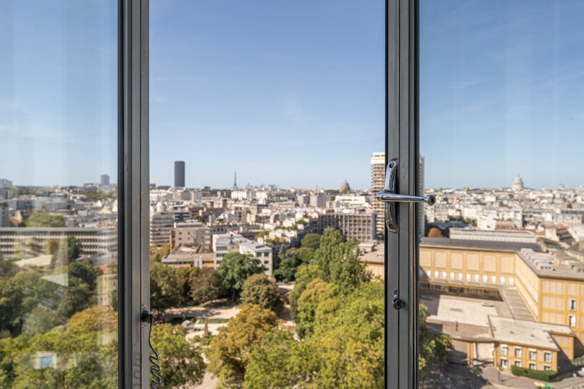 charlotte perriand's built-in interiors survive inside 1960 paris tower - 10