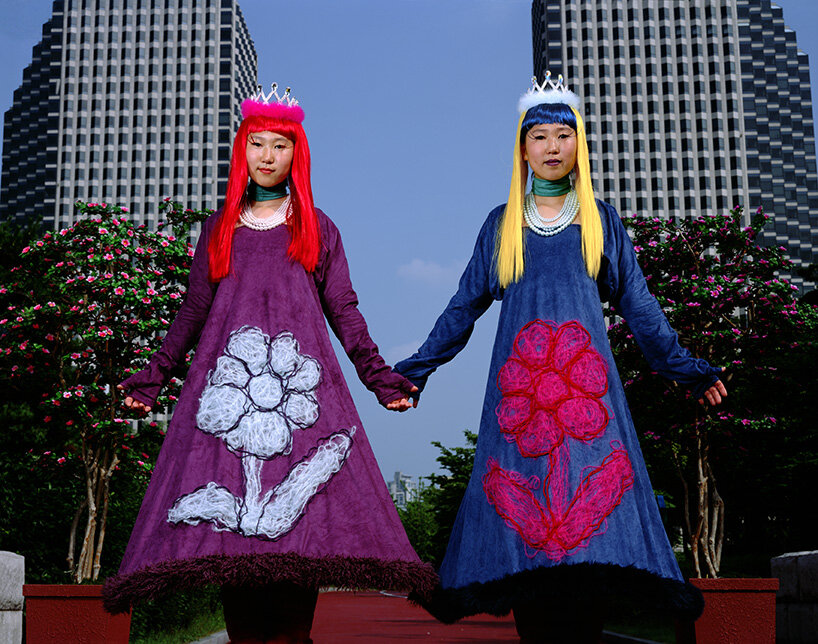 children’s illustrated worlds meet realities of seoul in yeondoo jung’s photographs - 3