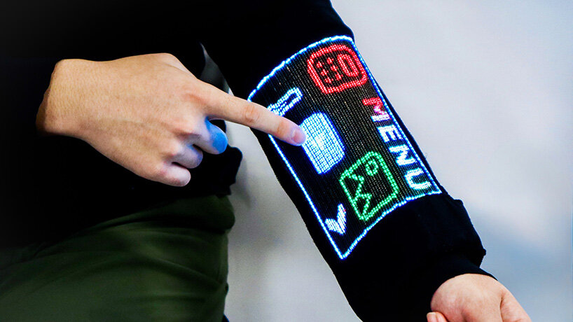 electronic fibers weave touchscreen into sleeve that survives machine washing - 2