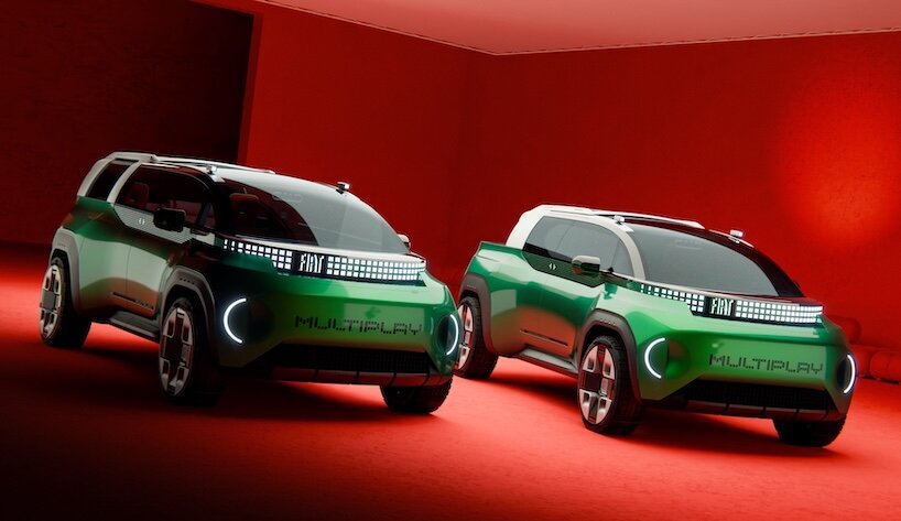 fiat multiplay concept transforms family car into pickup with sliding rear module - 1