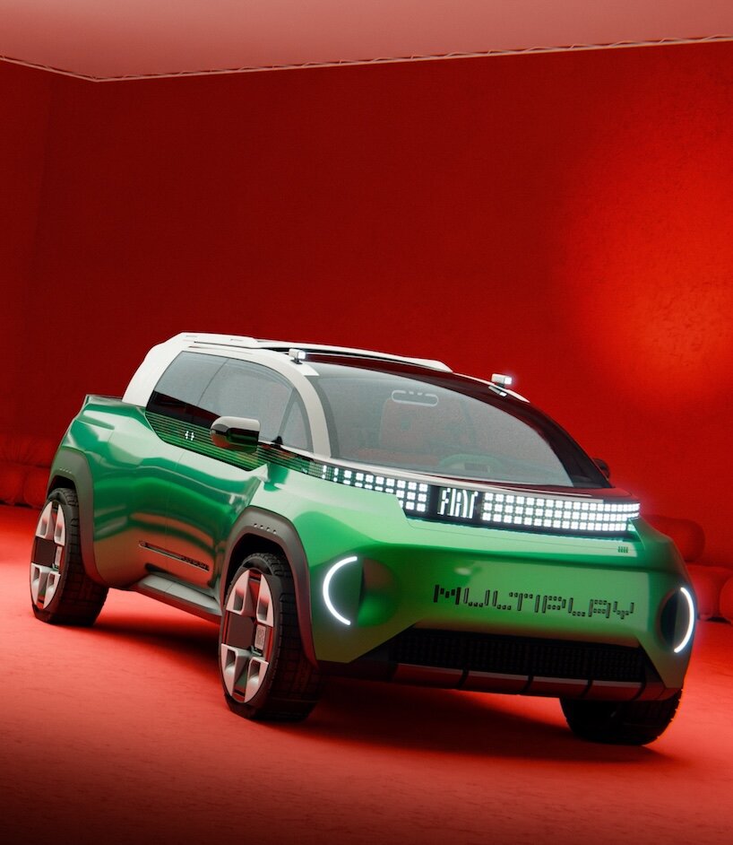 fiat multiplay concept transforms family car into pickup with sliding rear module - 3