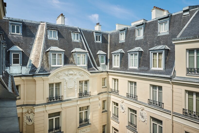 inside the parisian hotel renovation where british club culture meets haussmannian architecture - 1
