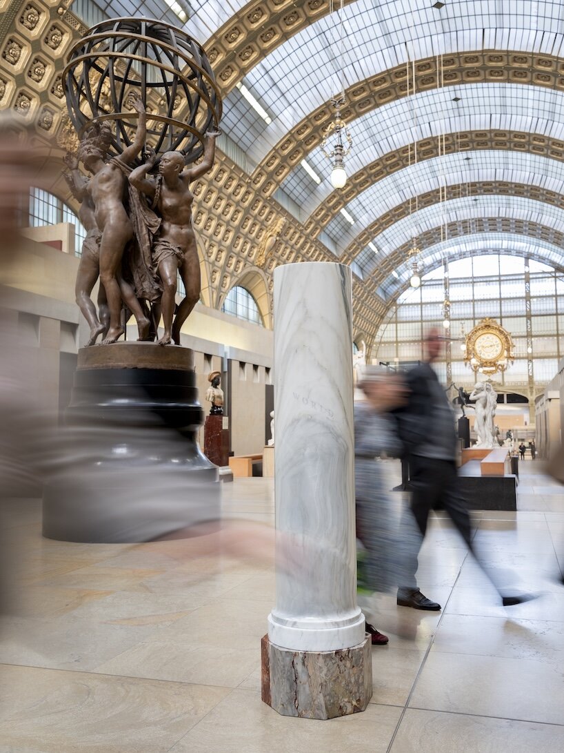 jenny holzer transforms musée d’orsay with monumental light projections and engraved stone - 5