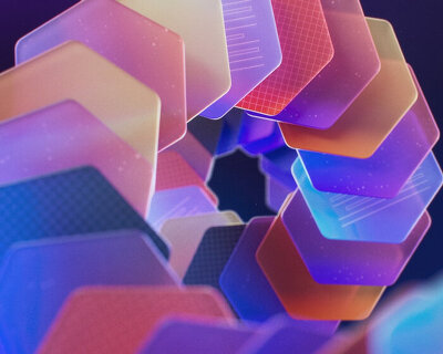 unified by honeycomb geometry, maxon one’s brand identity unfolds through motion design