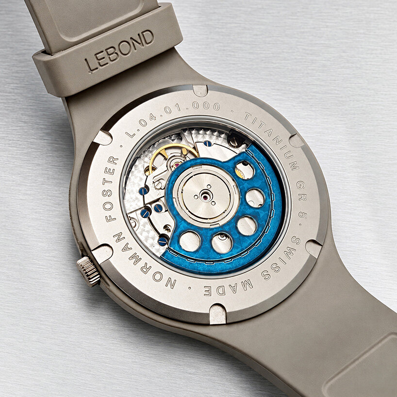 norman foster discusses his first watch with LEBOND and why good design transcends scale - 12