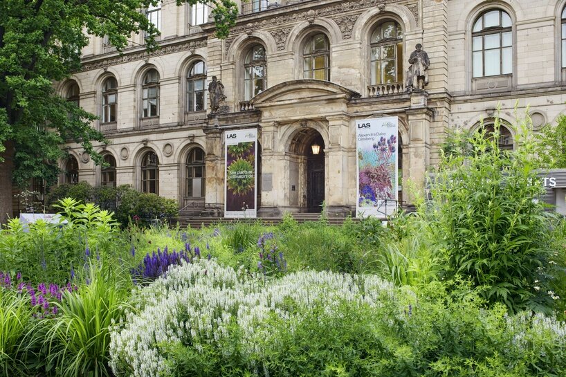 pollinator pathmaker brings buzzing bees back to berlin with foliage-filled artworks - 1