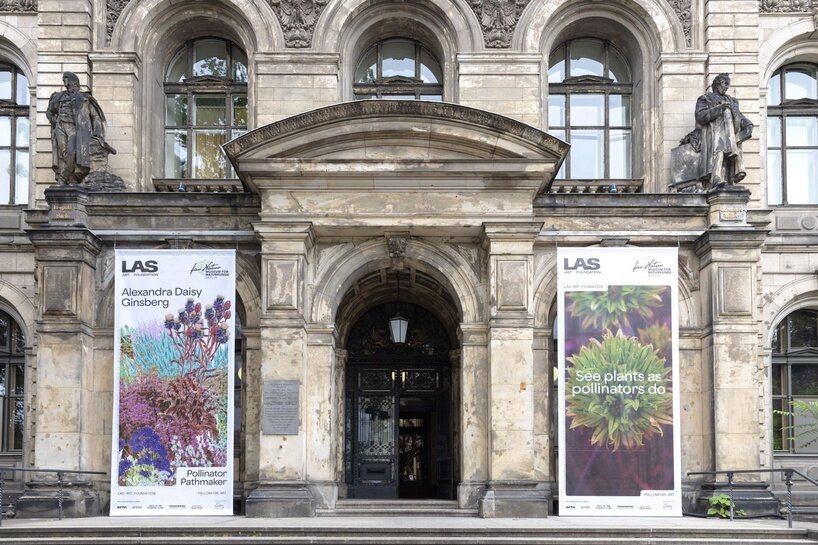 pollinator pathmaker brings buzzing bees back to berlin with foliage-filled artworks - 2