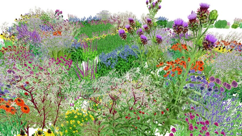 pollinator pathmaker brings buzzing bees back to berlin with foliage-filled artworks - 14