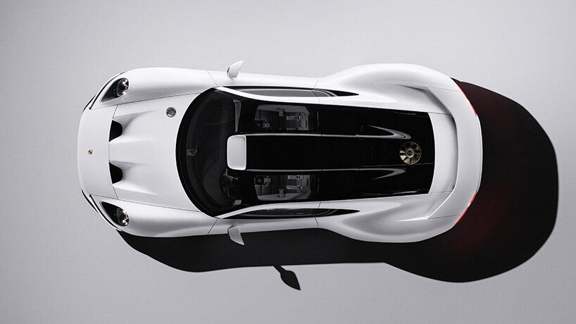 porsche mission S reinterprets the sports car with cues from its racing heritage - 3