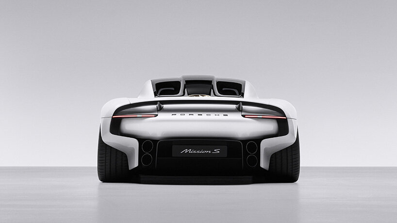 porsche mission S reinterprets the sports car with cues from its racing heritage - 5