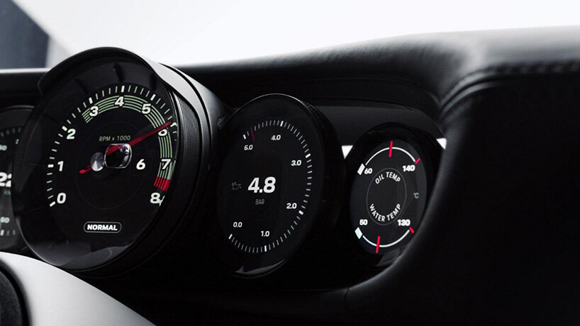 porsche mission S reinterprets the sports car with cues from its racing heritage - 9