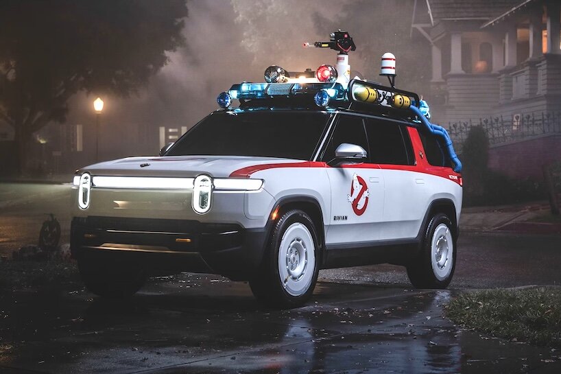 rivian transforms its electric cars into ghostbusters machines for halloween 2026 - 2