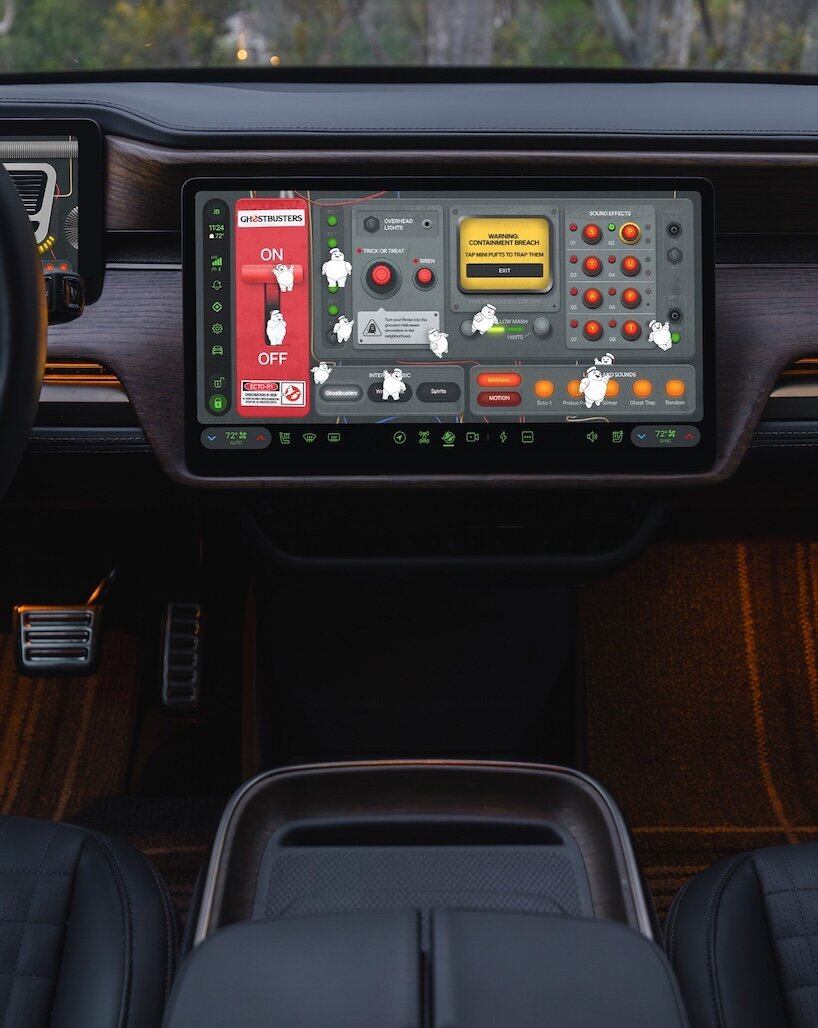 rivian transforms its electric cars into ghostbusters machines for halloween 2026 - 4