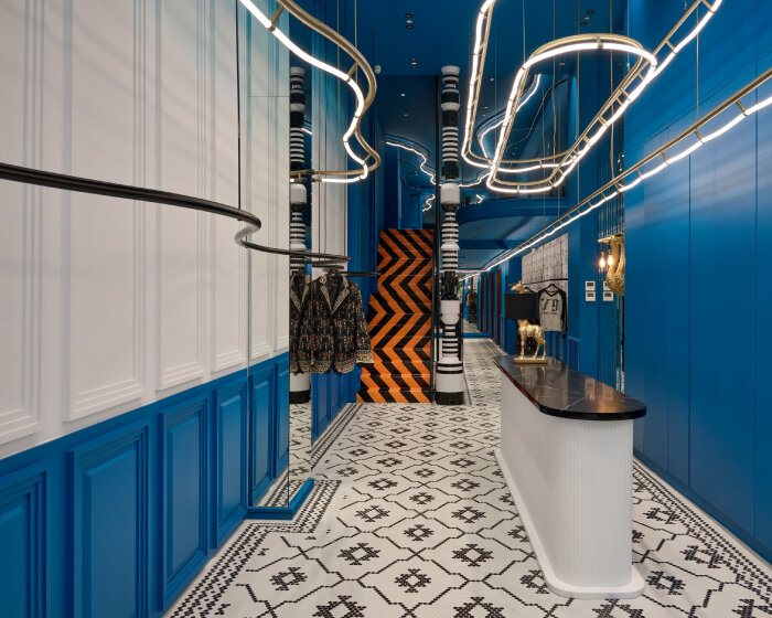 saint of athens shapes peace + chaos boutique around monochromatic and high-contrast zones