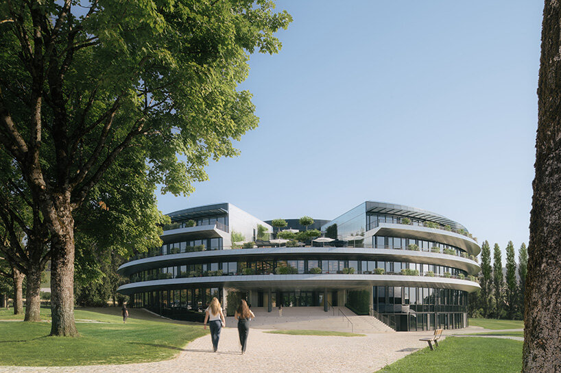 snøhetta and barth create six spaces for exploration at le rosey boarding school - 1