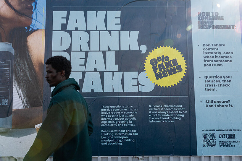 this fictional beverage comes with a real warning about fake news - 1