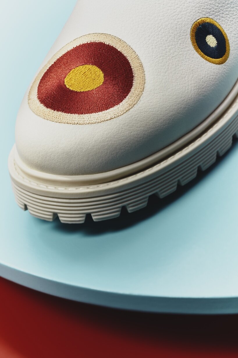 stefan sagmeister and ekn transform global data into colorful sneakers and boots - 6