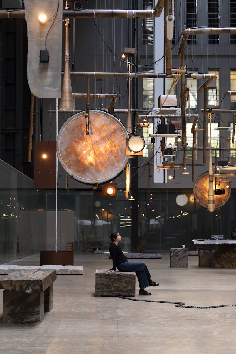 tarek atoui turns tate modern’s turbine hall into a giant experimental orchestra - 5