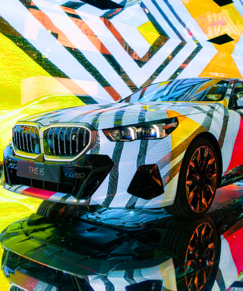 at art basel, BMW i5 becomes 'the electric AI canvas' with works by esther mahlangu & more